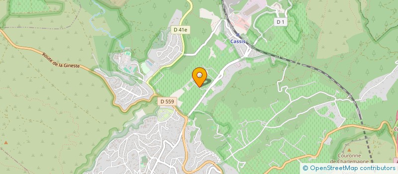 localisation de l'entreprise SCI PETITE VIC à CASSIS