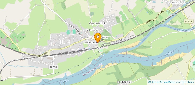 localisation de l'entreprise SCI PETITEAU  SAINT-GEORGES-SUR-LOIRE