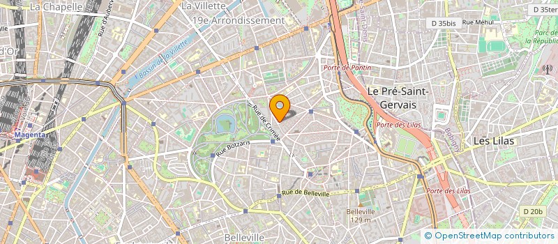 localisation de l'entreprise SCI PETITES EMOTIONS  PARIS