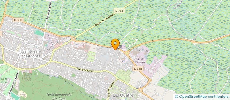 localisation de l'entreprise SCI PETITGAS LOIC  SAINT-JEAN-DE-MONTS