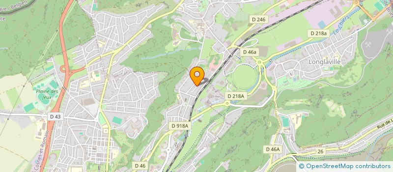 localisation de l'entreprise SCI PETITIER-IMMO  LONGWY