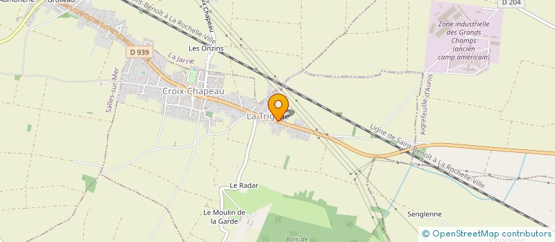 localisation de l'entreprise SCI PETITJEAN  CROIX-CHAPEAU