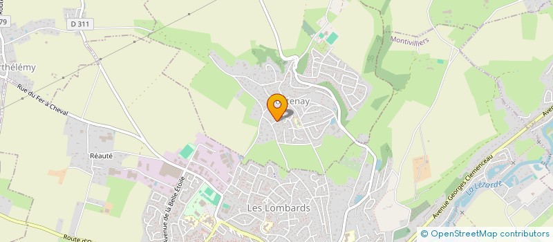 localisation de l'entreprise SCI PETITONVILLE  FONTENAY