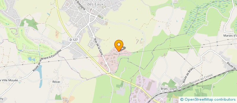 localisation de l'entreprise SCI PETITS PASSEREAUX  SAINT-ANDRE-DES-EAUX