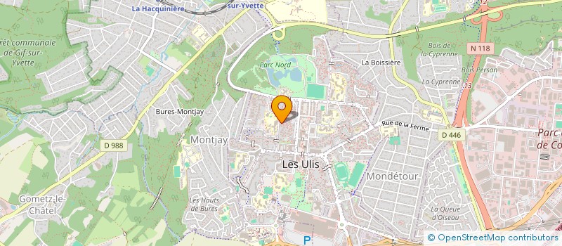 localisation de l'entreprise SCI PETITSEBAS à LES ULIS