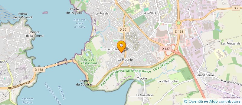 localisation de l'entreprise SCI PETON  SAINT-MALO