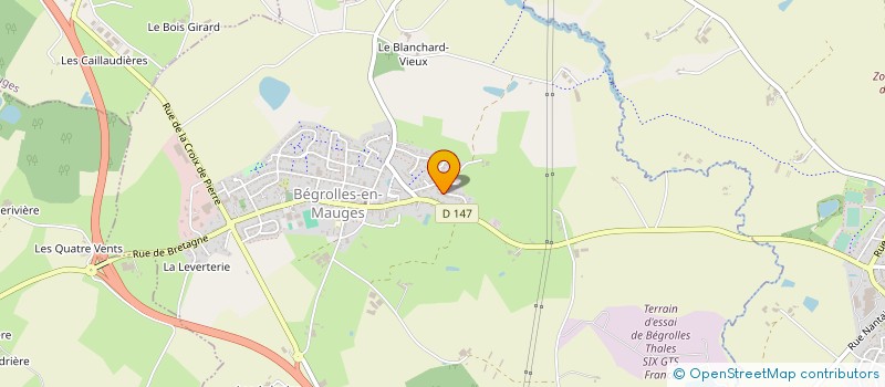 localisation de l'entreprise SCI PETONS  BEGROLLES-EN-MAUGES