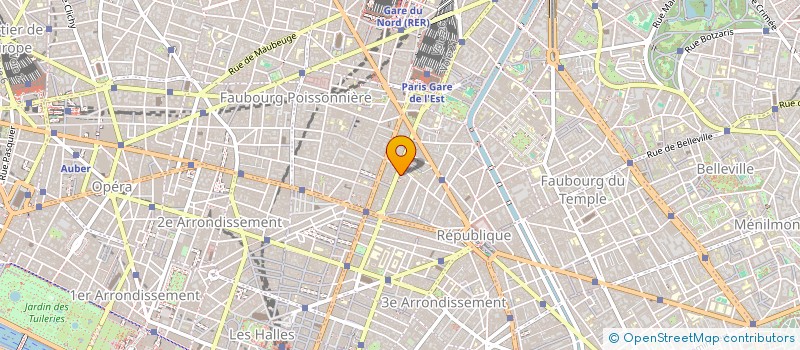 localisation de l'entreprise SCI PETRA  PARIS