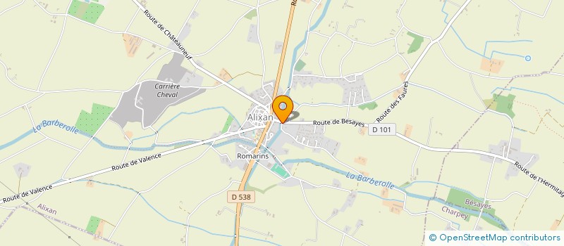 localisation de l'entreprise SCI PETRA  ALIXAN