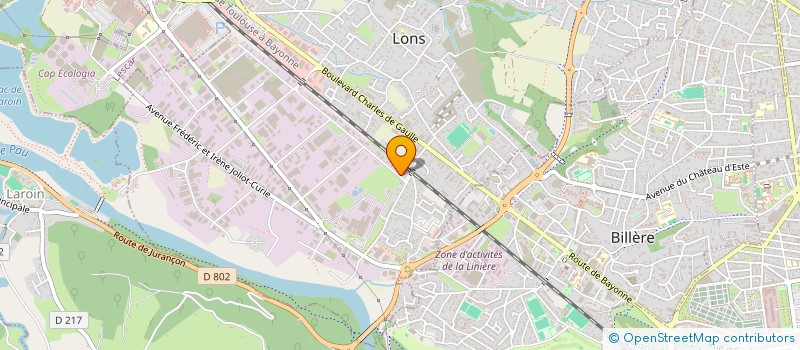 localisation de l'entreprise SCI PETRAU JULIEN à LONS