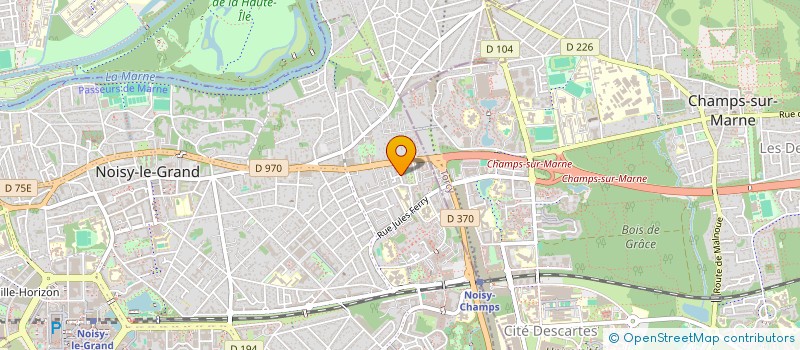 localisation de l'entreprise SCI PETRET 51  NOISY-LE-GRAND