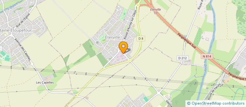 localisation de l'entreprise SCI PETRI  ETERVILLE