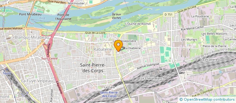 localisation de l'entreprise SCI PETRIGNET  LA VILLE-AUX-DAMES