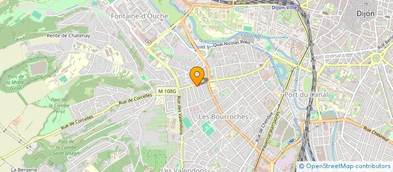 localisation de l'entreprise SCI PETROVIC à DIJON