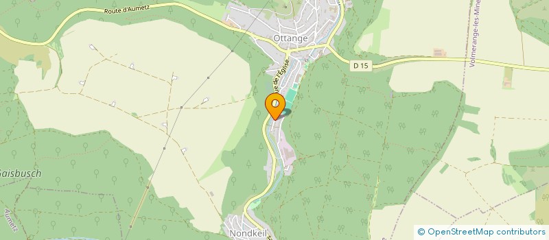 localisation de l'entreprise SCI PETUJA  OTTANGE