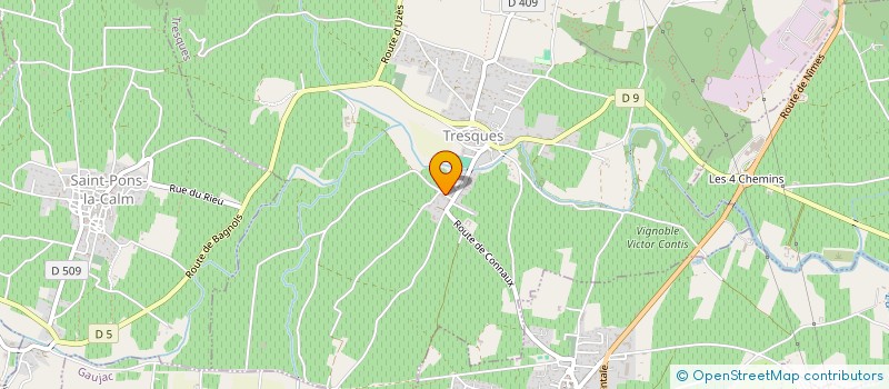 localisation de l'entreprise SCI PETUNIA  TRESQUES