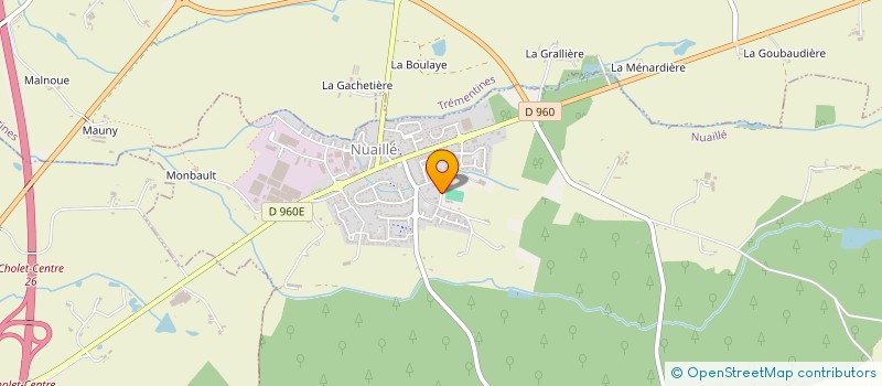 localisation de l'entreprise SCI PETUNIA  TREMENTINES