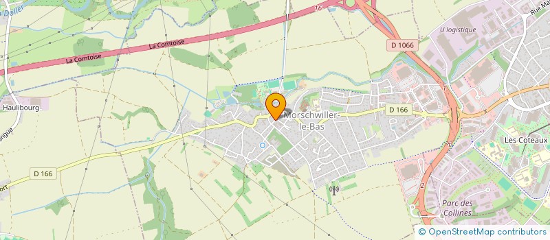 localisation de l'entreprise SCI PEUPLIERS  GALFINGUE