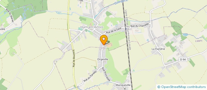 localisation de l'entreprise SCI PEUTEVYNCK  AMES