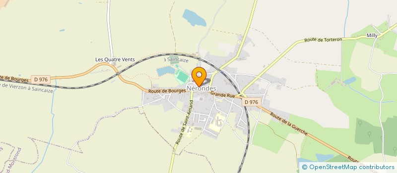 localisation de l'entreprise SCI PEUVOT  NERONDES