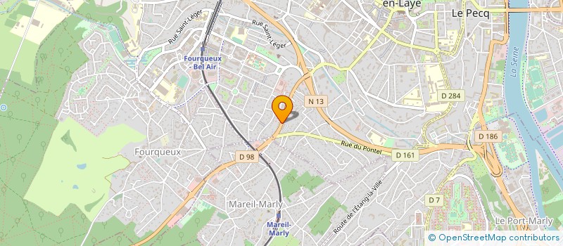 localisation de l'entreprise SCI PEVARKER  SAINT-GERMAIN-EN-LAYE