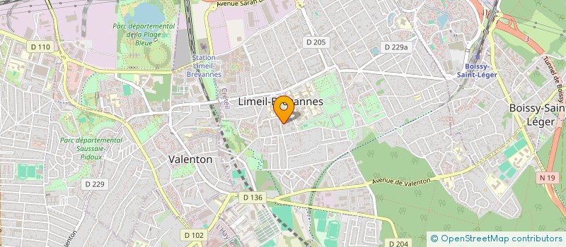 localisation de l'entreprise SCI PEVE à LIMEIL-BREVANNES