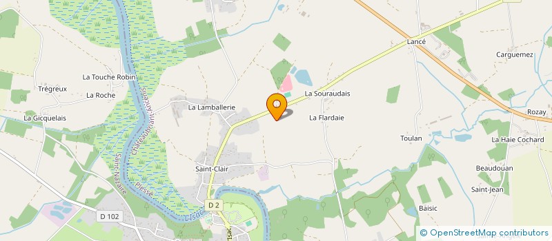 localisation de l'entreprise SCI PEVROL-BOUCHE  PLESSE