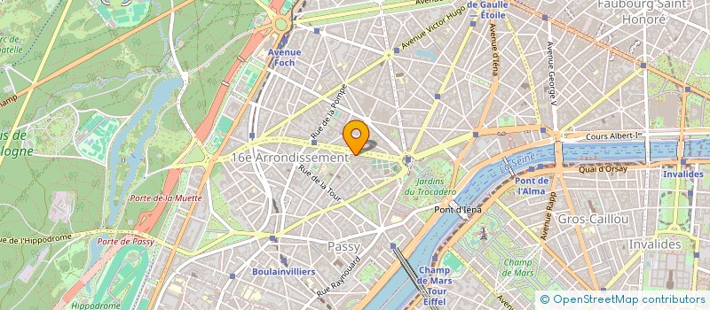 localisation de l'entreprise SCI PEYLO  PARIS