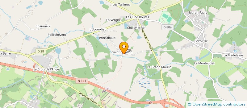 localisation de l'entreprise SCI PEYO à JAVERDAT