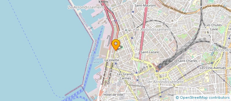 localisation de l'entreprise SCI PEYPIN PUITS ARMAND à MARSEILLE