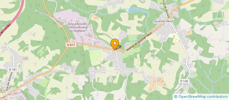 localisation de l'entreprise SCI PEYREHORADE P.G  SAINT-MARTIN-DE-SEIGNANX