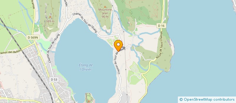 localisation de l'entreprise SCI PEYREMALE  ISTRES