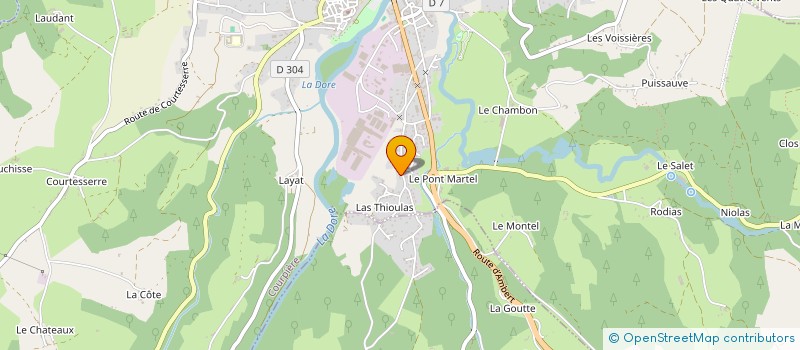 localisation de l'entreprise SCI PEYRIT à COURPIERE