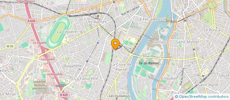 localisation de l'entreprise SCI PEYRO à TOULOUSE