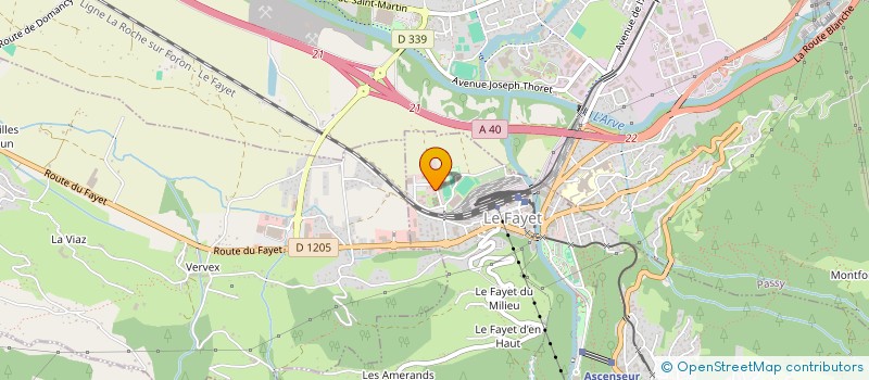 localisation de l'entreprise SCI PEYROL  SAINT-GERVAIS-LES-BAINS