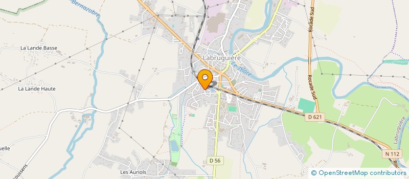 localisation de l'entreprise SCI PEYROLE  LABRUGUIERE