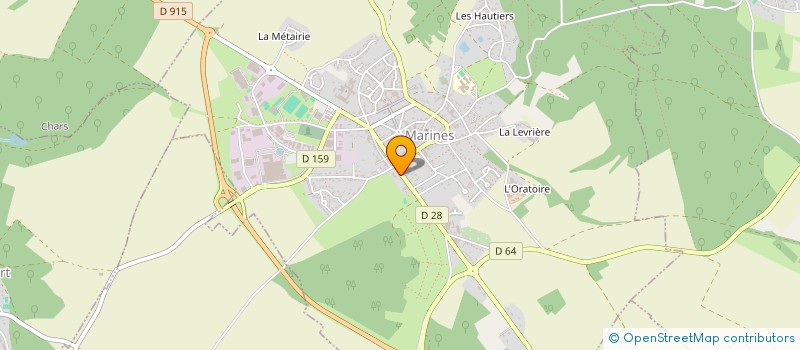 localisation de l'entreprise SCI PEYRON-HIBERTS  MARINES