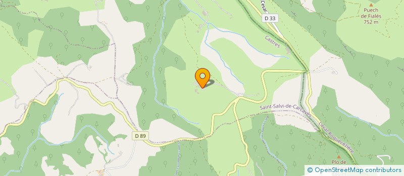 localisation de l'entreprise SCI PEYRONNENC  SAINT-SALVI-DE-CARCAVES