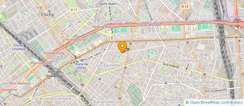 localisation de l'entreprise SCI PEYTON  PARIS