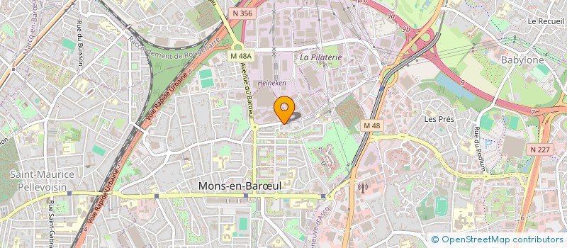 localisation de l'entreprise SCI PEZARD  MONS-EN-BARUL