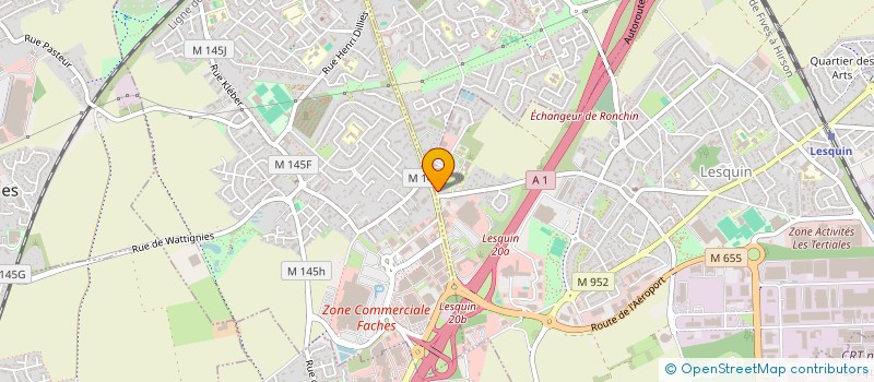 localisation de l'entreprise SCI PF à LESQUIN