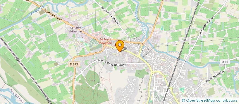 localisation de l'entreprise SCI PF IMMO  CAVAILLON