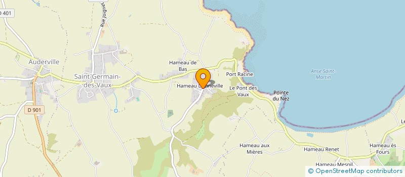 localisation de l'entreprise SCI PFB  LA HAGUE