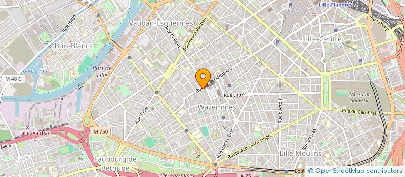 localisation de l'entreprise SCI PFC à LILLE