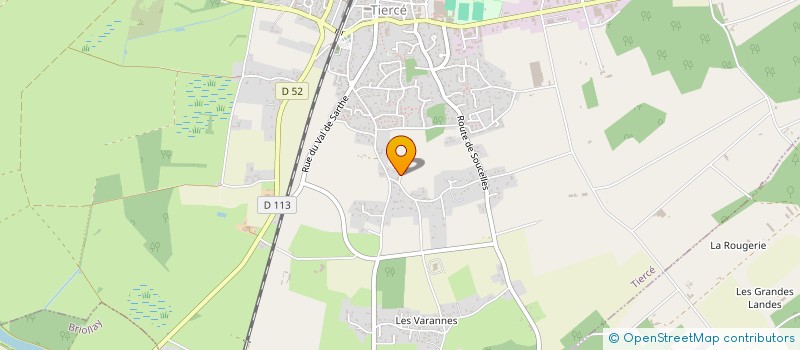 localisation de l'entreprise SCI PFF à TIERCE