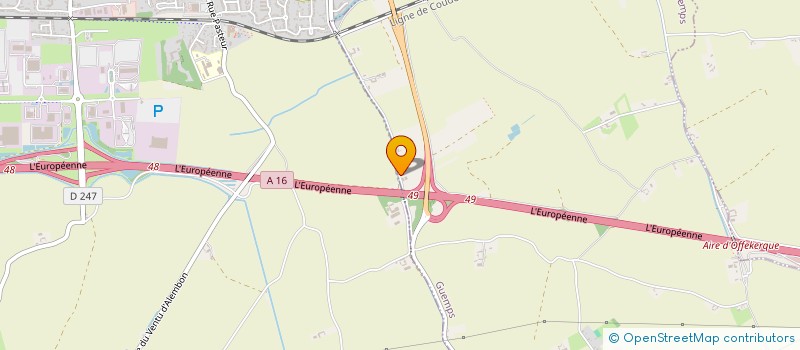 localisation de l'entreprise SCI PFH  GUEMPS