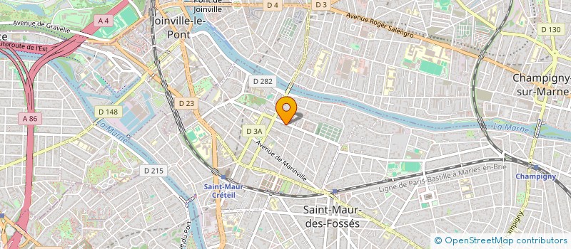 localisation de l'entreprise SCI PFJ à SAINT-MAUR-DES-FOSSES