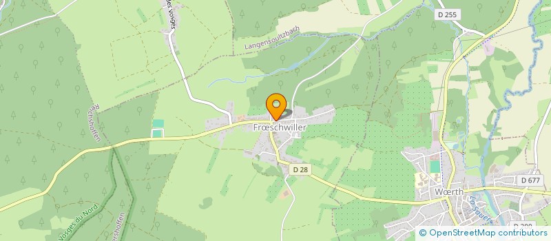 localisation de l'entreprise SCI PFLUG  FRSCHWILLER