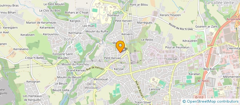 localisation de l'entreprise SCI PFM  BREST