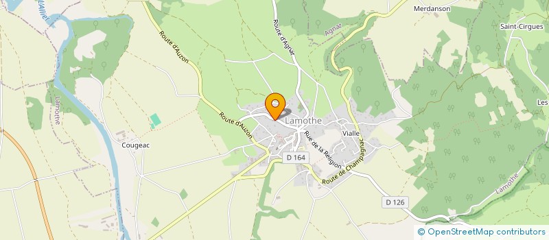 localisation de l'entreprise SCI PG DE ST PAL  VIEILLE-BRIOUDE